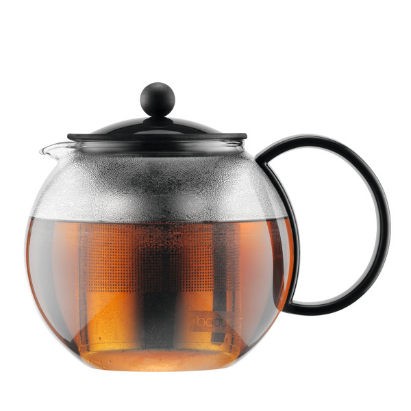 Bodum Assam Press 34 oz. Glass Teapot & Reviews Wayfair